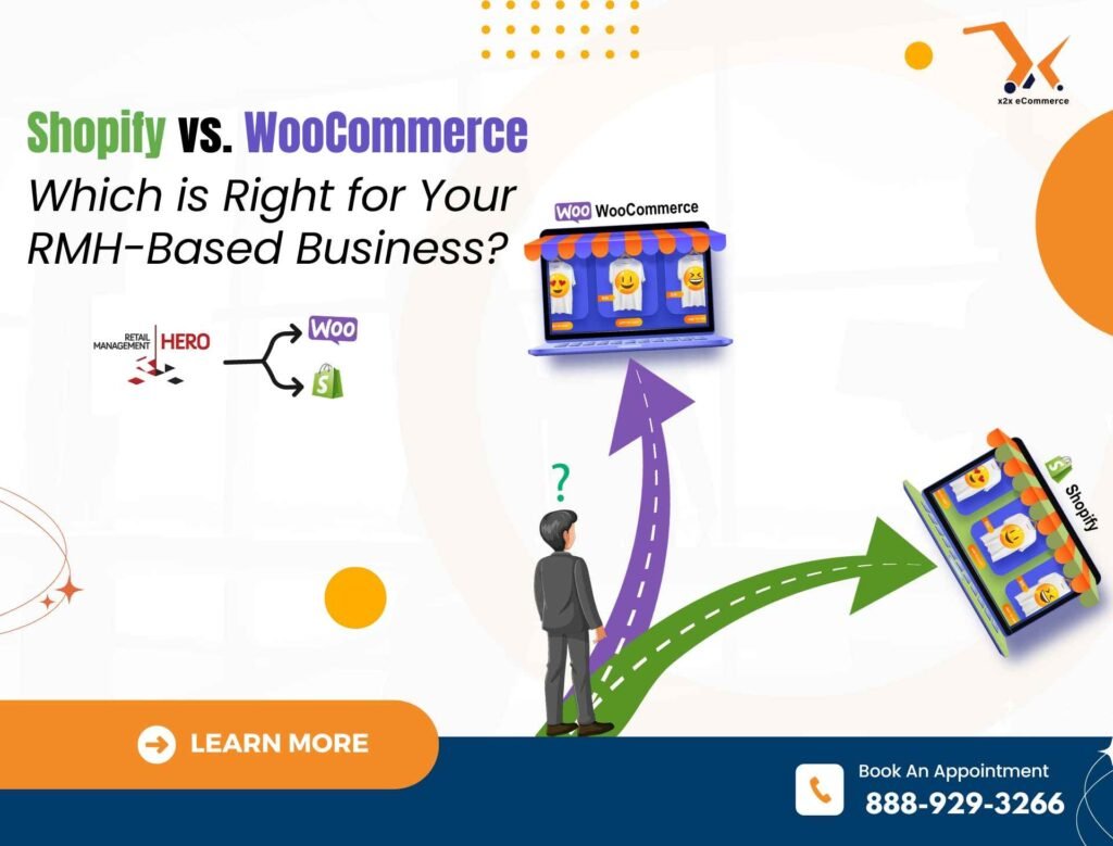 Shopify vs. WooCommerce: Which is Right for Your RMH-Based Business?