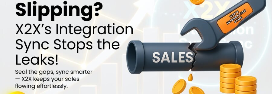 Sales Slipping X2X’s Integration Sync Stops the Leaks