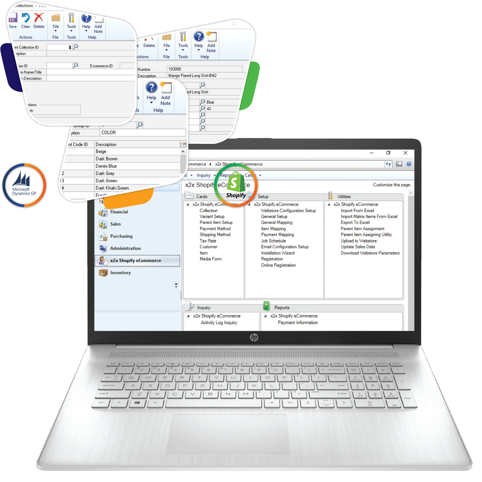 Gp to Shopify Integration