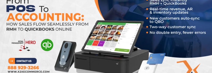 From POS to Accounting: How Sales Flow Seamlessly from RMH to QuickBooks Online