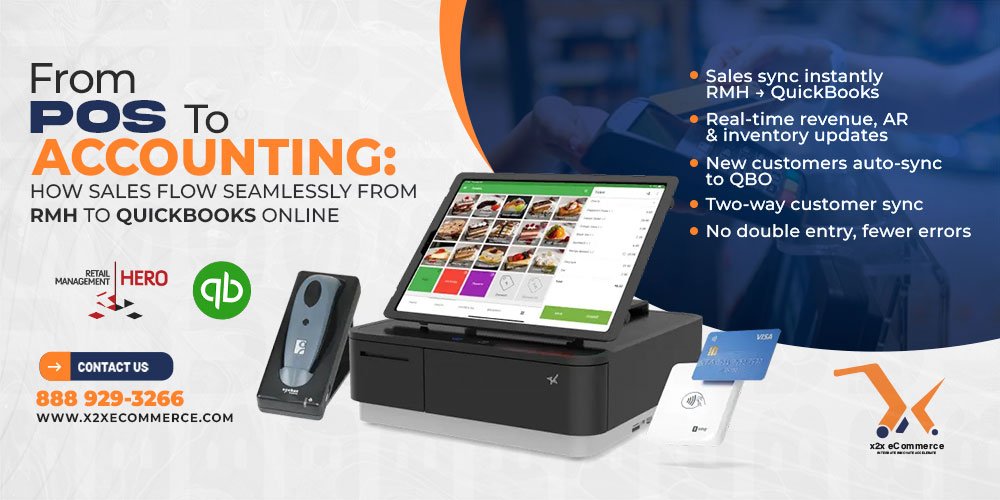 From POS to Accounting: How Sales Flow Seamlessly from RMH to QuickBooks Online