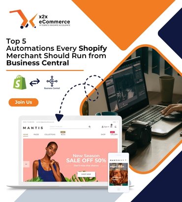 Top 5 Automations Every Shopify Merchant Should Run from Business Central