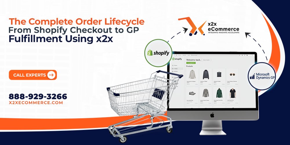 The Complete Order Lifecycle: From Shopify Checkout to GP Fulfilment Using x2x